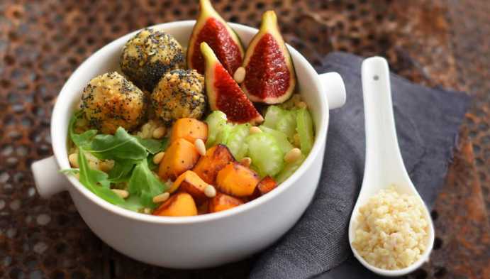 Recette de Buddha bowl potiron et tofu