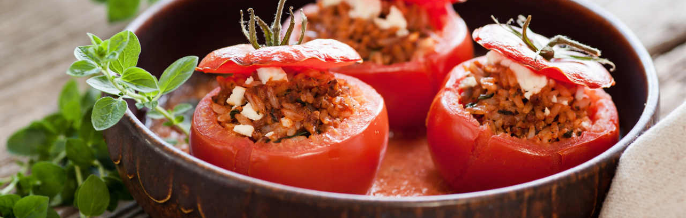 Recette de Tomates farcies végétariennes