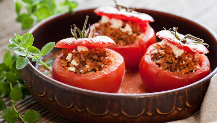 Recette de Tomates farcies végétariennes