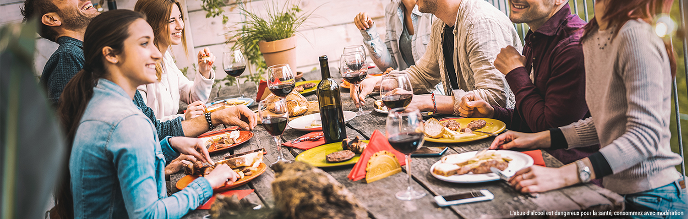 Pause conviviale à la campagne