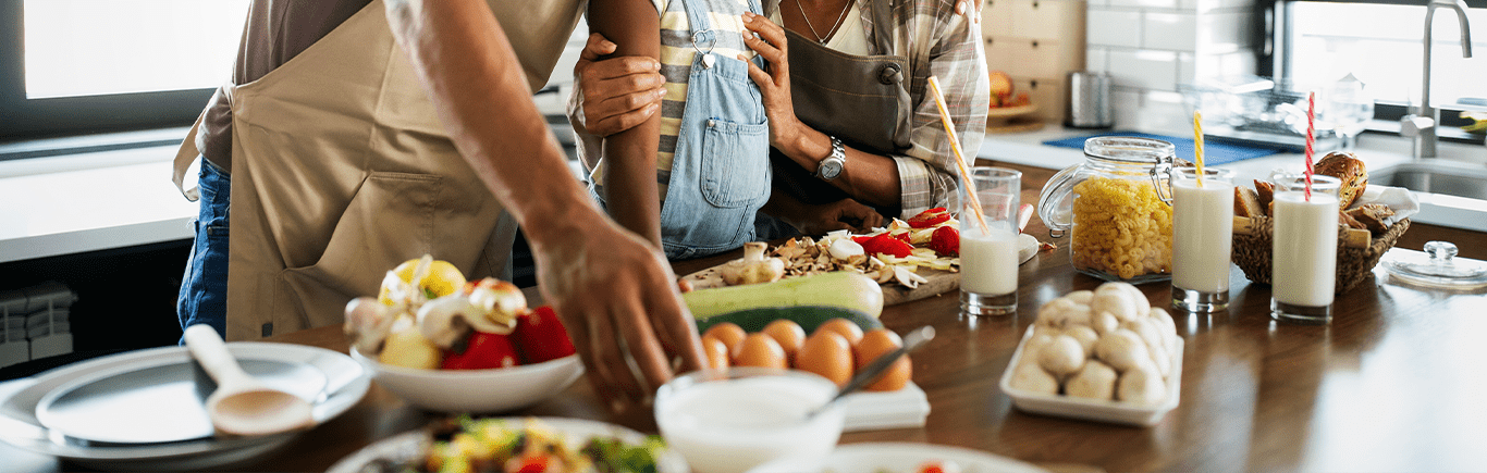 Cuisine 100% plaisir, 100% partage ! 