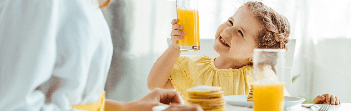 Souriez, c'est l'heure du petit-déjeuner ! 