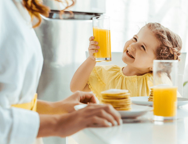 Souriez, c'est l'heure du petit-déjeuner ! 