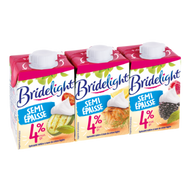 Bridelight UHT Semi-épaisse à 4% de matière grasse 3x20CL