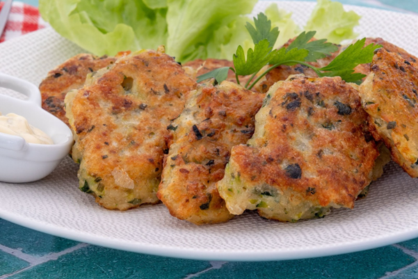 Recette de Voici notre recette de beignets d'aubergines