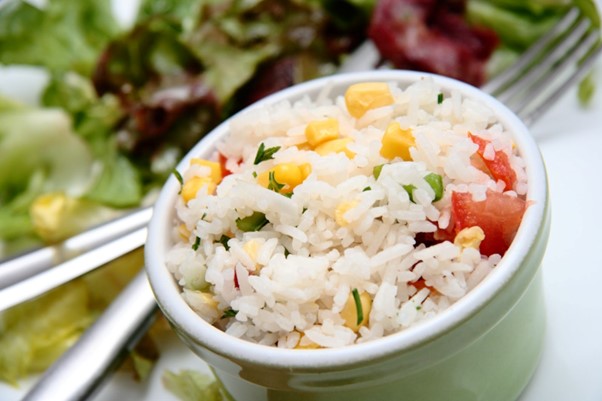 Recette de Salade de riz composée 