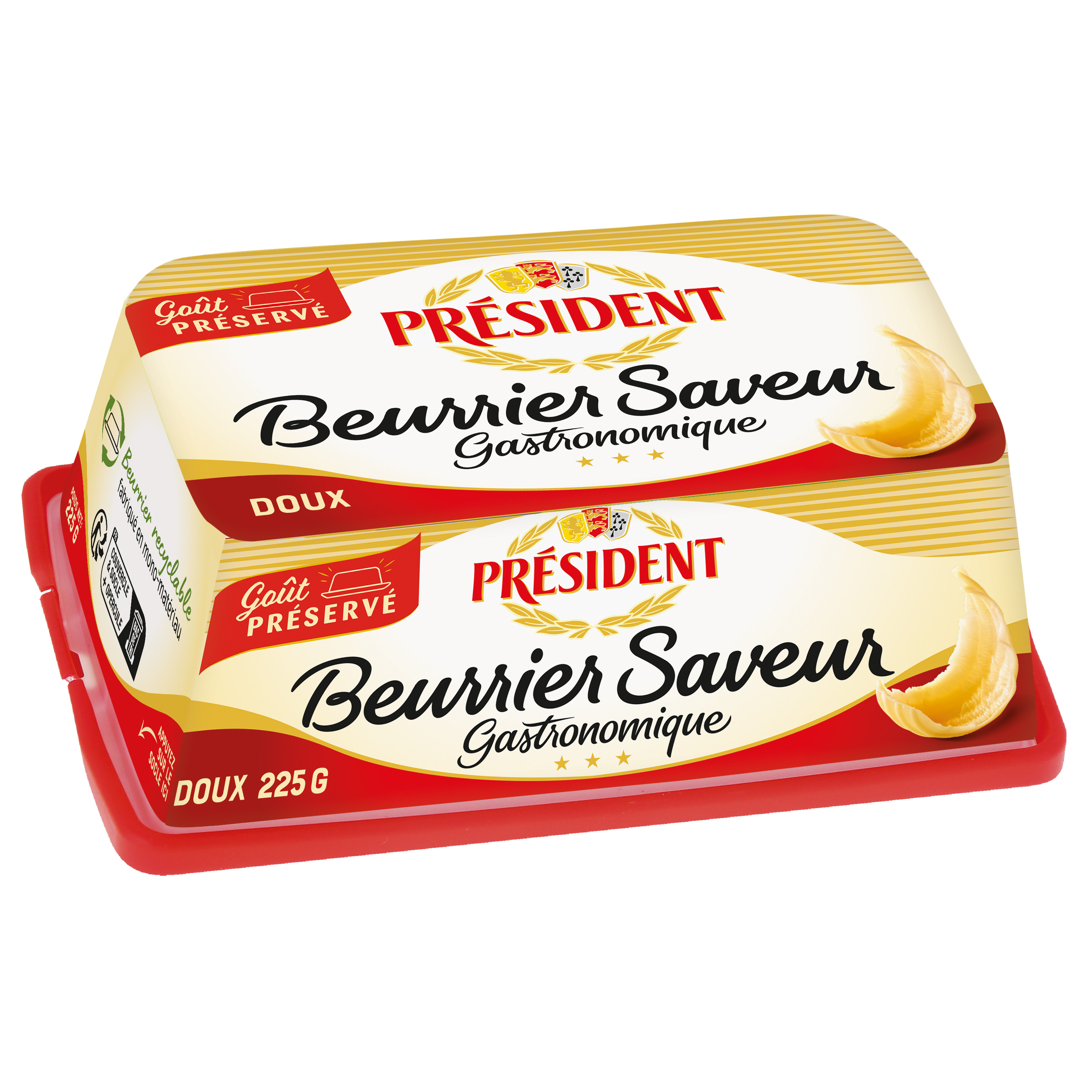 Beurre gastronomique doux