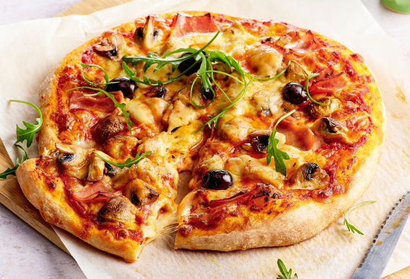 Recette de Pizza reine au Leerdammer