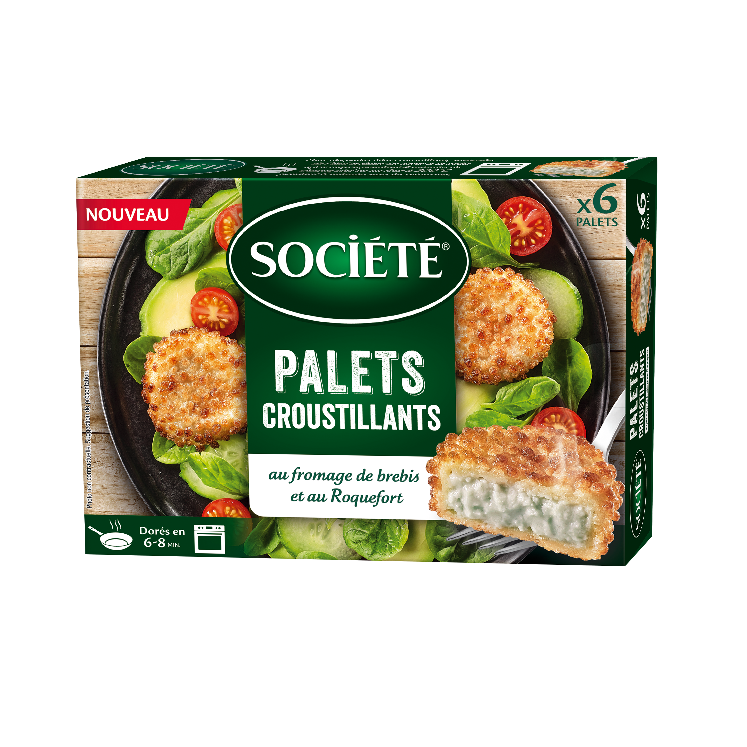 Palets Croustillants SOCIETE 150g