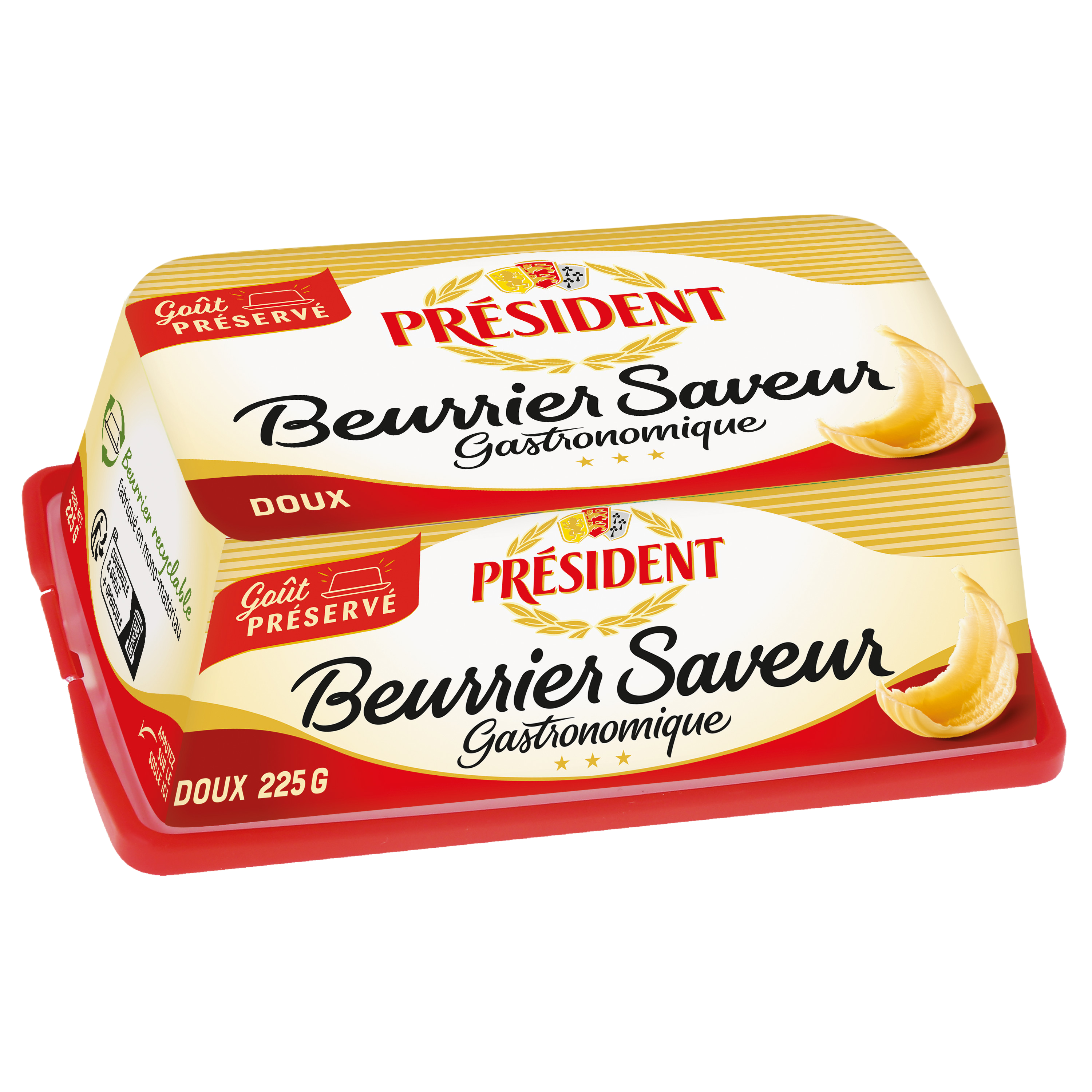 Beurre gastronomique doux