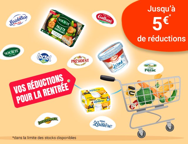 Vos réductions pour la rentrée ! 