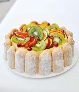 Recette de Charlotte aux fruits exotiques Président 