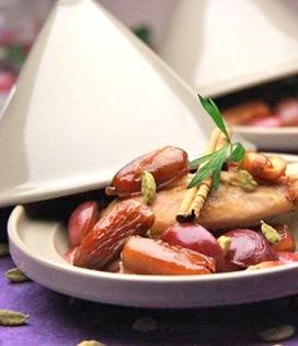 Recette de Tajine de pintade aux épices de Noël Président 