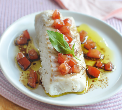 Recette de Filet de dorade, sauce vierge Président 