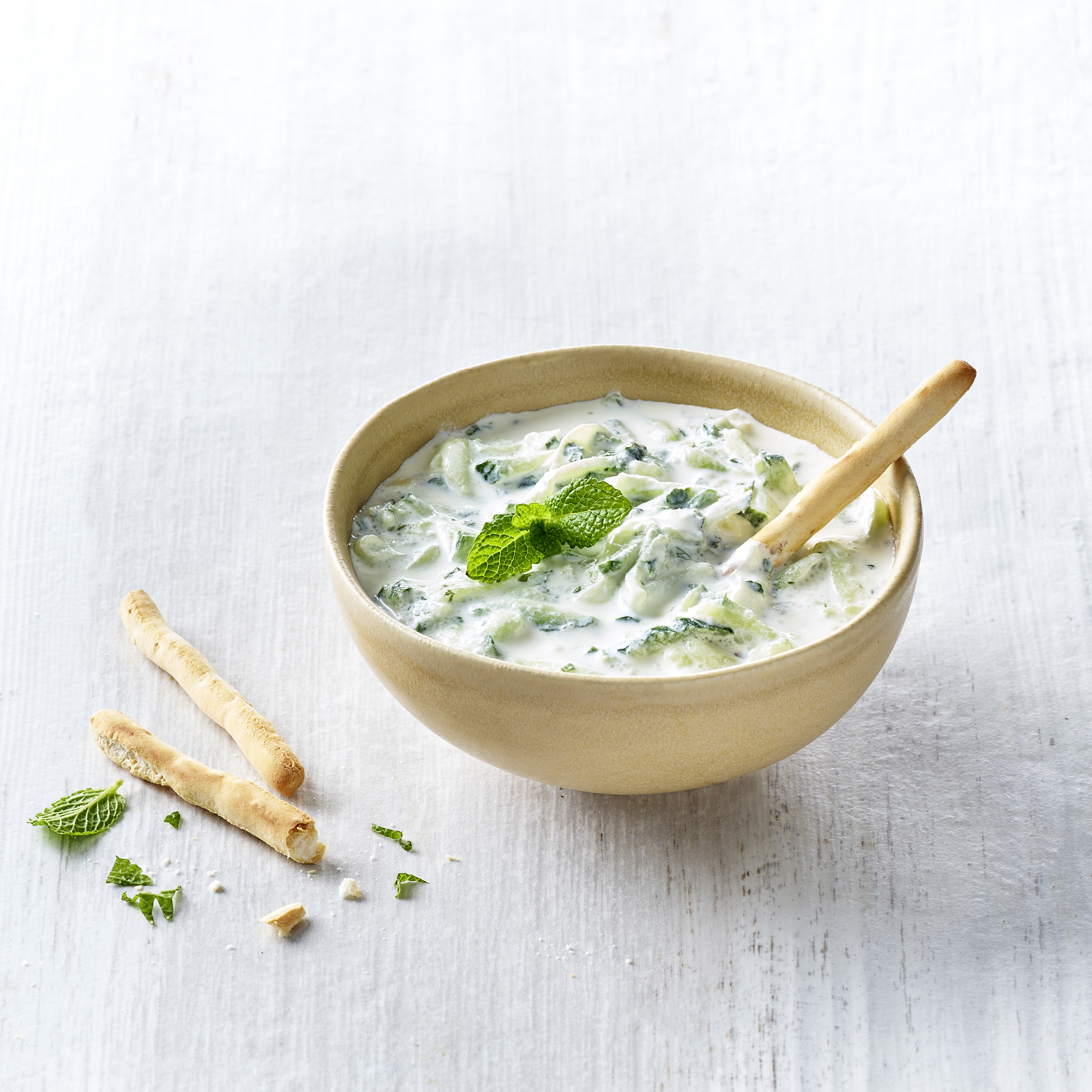 Recette de Dipping Tzatziki au Labné Président