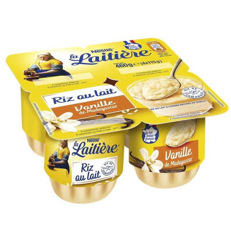 Riz au lait Saveur Vanille
