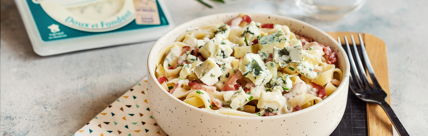 Tagliatelles carbonara