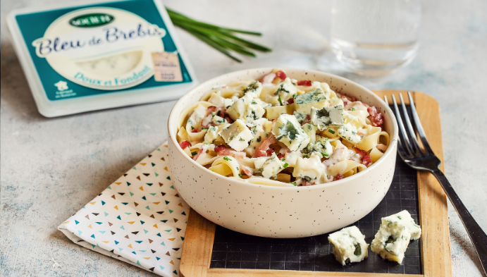 Tagliatelles carbonara