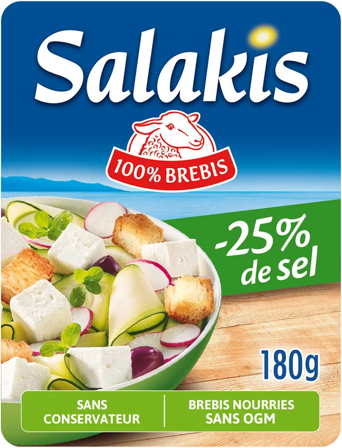 Salakis -25% de sel