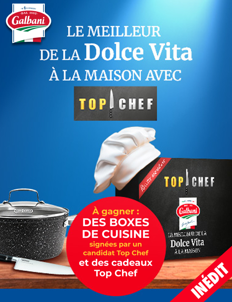 Programme de fidélité Galbani x Top Chef