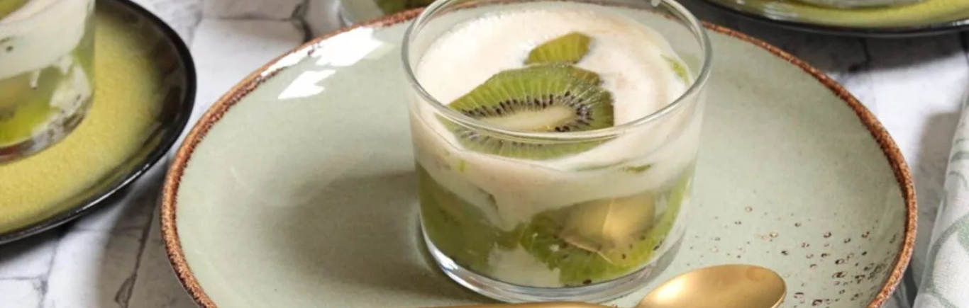 Recette de Mousse de kiwi