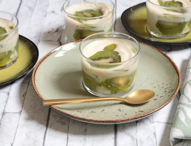Recette de Mousse de kiwi
