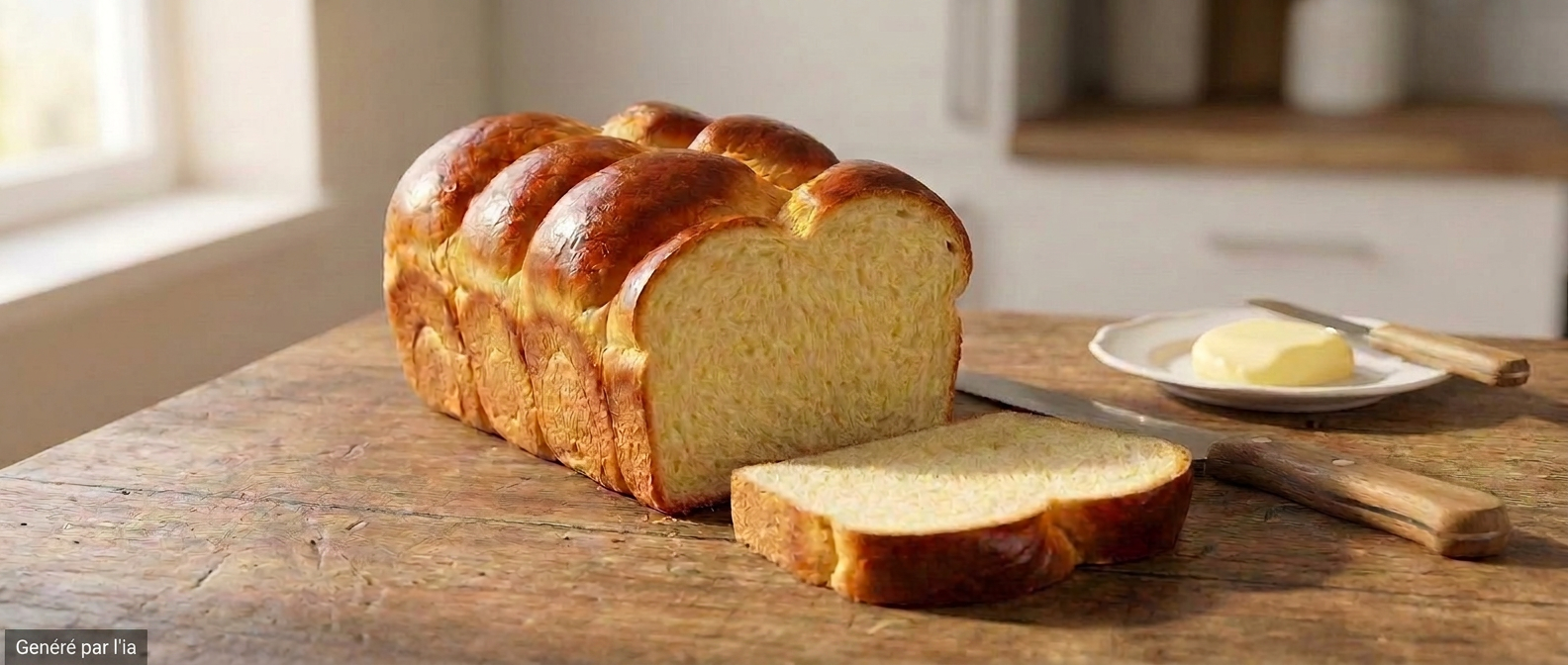 Recette de Recette brioche pur beurre Président