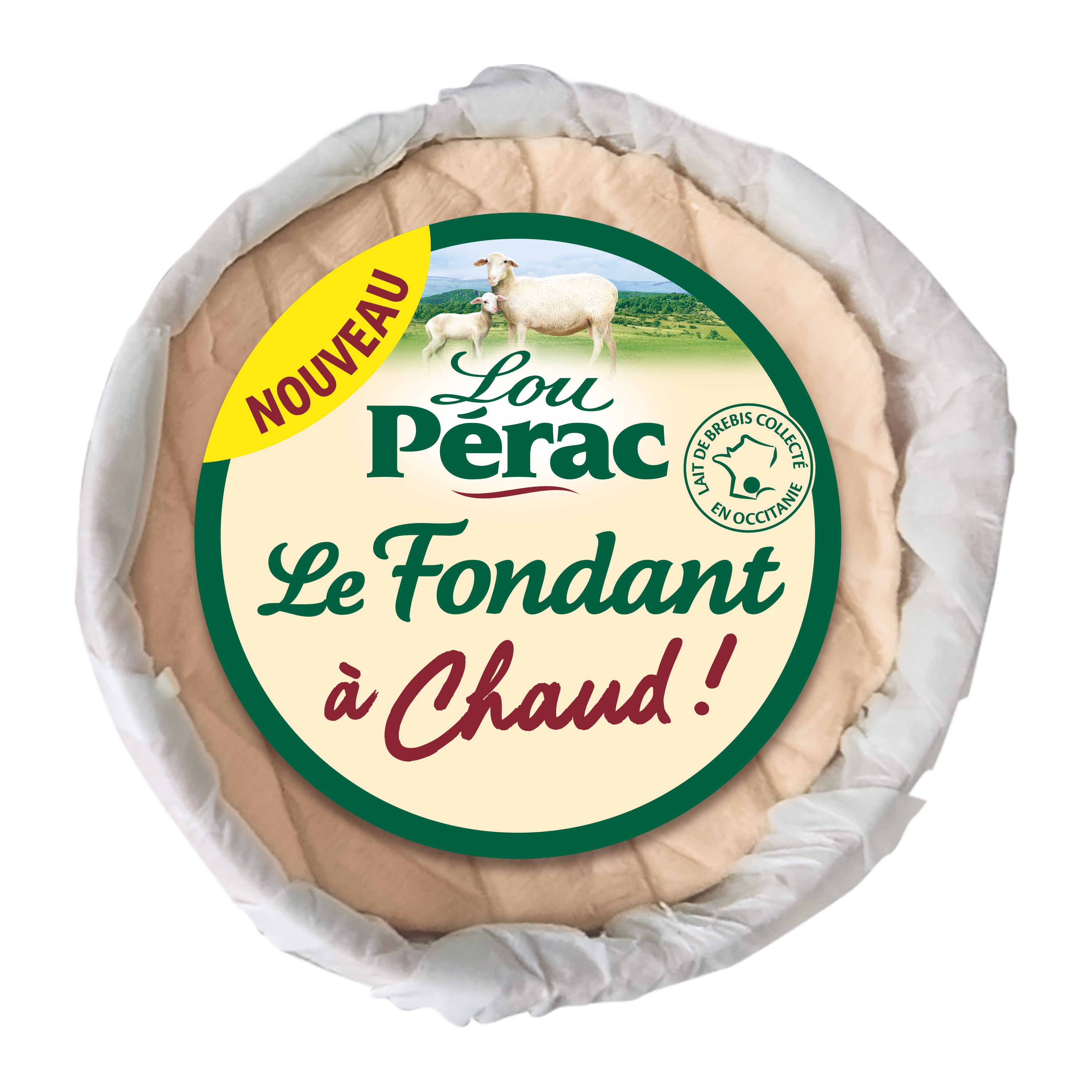 Fromage de brebis au lait pasteurisé (origine : France)