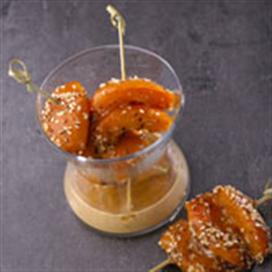 Recette de Abricots au caramel