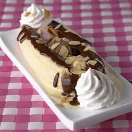 Recette de Banana split