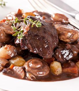 Recette de Bœuf bourguignon traditionnel