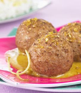 Recette de Boulettes de veau à l'Indienne