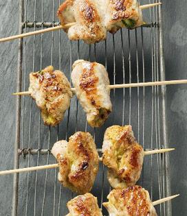 Recette de Brochettes de Dinde aux Pépites de Noix de Coco