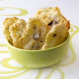 Recette de Cookies au roquefort et aux noisettes