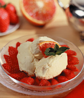 Recette de Coupe aux fraises et mascarpone