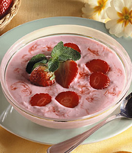 Recette de Coupe de Fraises à la Mousse de Mascarpone