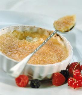 Recette de Crème Brûlée aux Fruits Rouges