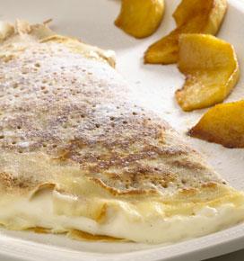 Recette de Crêpe soufflée au calvados