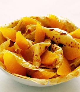 Recette de Crêpes à l’orange 