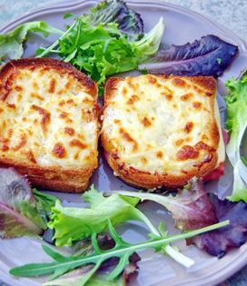 Recette de Croque-monsieur sauce béchamel