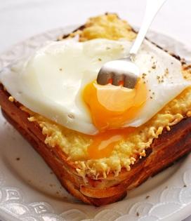 Recette de Croque madame à l'Emmental