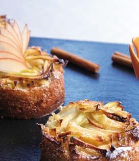 Recette de Financier aux pommes