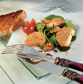 Recette de Foie gras confit au sel de Guérande
