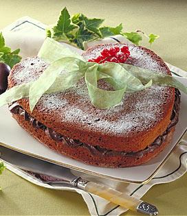 Recette de Gâteau au yaourt et son coeur en chocolat