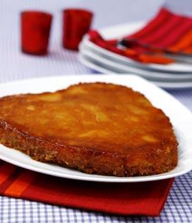 Recette de Gâteau de riz et dés d'ananas caramélisés