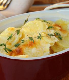 Recette de Gratin dauphinois léger