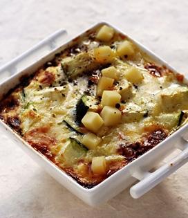 Recette de Gratin de courgettes au comté