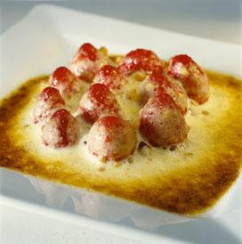 Recette de Gratin de fraises au chouchen