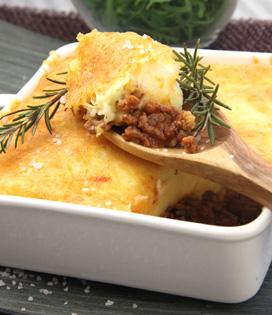 Recette de Hachis parmentier de mamie gratiné aux 3 fromages