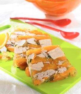 Recette de Marmelade de veau en terrine aux carottes à l'orange et cumin